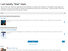 Tablet Screenshot of iamtotallythatmom.blogspot.com
