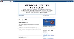 Desktop Screenshot of injurysupplies.blogspot.com