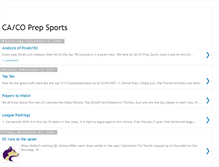 Tablet Screenshot of cacoprepsports.blogspot.com