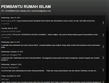 Tablet Screenshot of pembanturumahislam.blogspot.com
