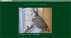 Desktop Screenshot of clarematekeart.blogspot.com