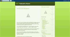 Desktop Screenshot of kohcohshaven.blogspot.com