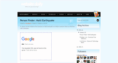 Desktop Screenshot of dailyoruwebsite.blogspot.com