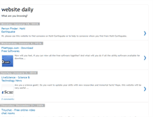 Tablet Screenshot of dailyoruwebsite.blogspot.com
