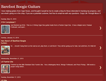 Tablet Screenshot of barefootboogieguitars.blogspot.com