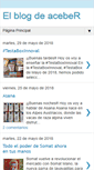Mobile Screenshot of elblogdeaceber.blogspot.com