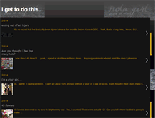 Tablet Screenshot of igettodothis.blogspot.com