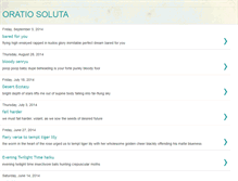 Tablet Screenshot of oratiosoluta.blogspot.com