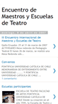 Mobile Screenshot of maestrosyescuelasdeteatro.blogspot.com