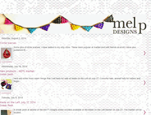 Tablet Screenshot of melpdesigns.blogspot.com