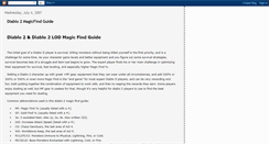 Desktop Screenshot of diablotwo2.blogspot.com