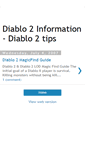 Mobile Screenshot of diablotwo2.blogspot.com