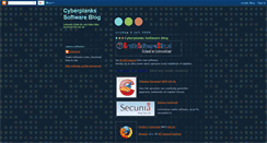 Desktop Screenshot of cyberplanks-software.blogspot.com