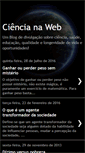 Mobile Screenshot of cienciaonweb.blogspot.com