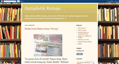 Desktop Screenshot of jurnalistikremaja.blogspot.com