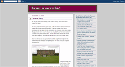 Desktop Screenshot of careerormoretolife.blogspot.com