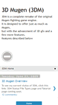 Mobile Screenshot of 3dmugen.blogspot.com