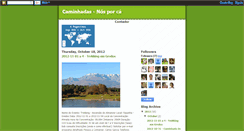 Desktop Screenshot of caminhadasnosporca.blogspot.com