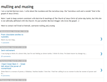 Tablet Screenshot of iammullingandmusing.blogspot.com