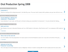 Tablet Screenshot of opspring08.blogspot.com