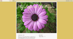 Desktop Screenshot of lindsayslifeonthefarm.blogspot.com