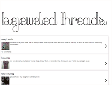 Tablet Screenshot of bejeweledthreads.blogspot.com