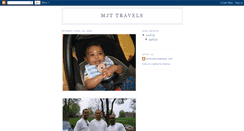 Desktop Screenshot of mjttravels.blogspot.com