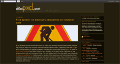 Desktop Screenshot of deadpixelpost.blogspot.com