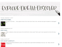 Tablet Screenshot of karen-exploredreamdiscover.blogspot.com
