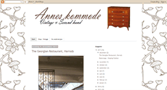 Desktop Screenshot of anneskommode.blogspot.com