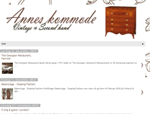 Tablet Screenshot of anneskommode.blogspot.com