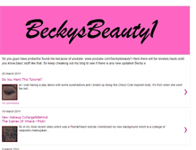 Tablet Screenshot of beckysbeauty1.blogspot.com