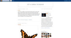 Desktop Screenshot of itsismayusoof.blogspot.com