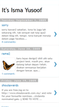 Mobile Screenshot of itsismayusoof.blogspot.com