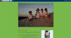 Desktop Screenshot of leftwichsix.blogspot.com