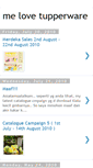 Mobile Screenshot of melovetupperware.blogspot.com