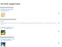 Tablet Screenshot of melovetupperware.blogspot.com