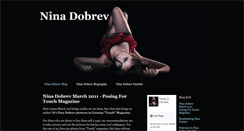 Desktop Screenshot of ninadobrev-fansite.blogspot.com