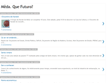 Tablet Screenshot of medaquefuturo.blogspot.com