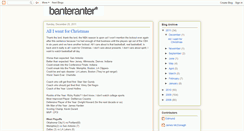 Desktop Screenshot of banteranter.blogspot.com