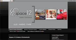 Desktop Screenshot of espace12.blogspot.com