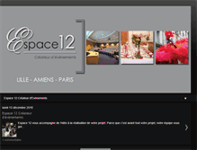 Tablet Screenshot of espace12.blogspot.com