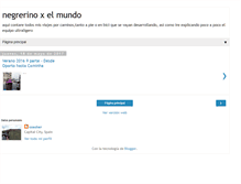 Tablet Screenshot of negrerinosxelmundo.blogspot.com