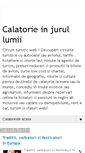 Mobile Screenshot of calatorie-in-jurul-lumii.blogspot.com