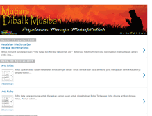 Tablet Screenshot of mutiaradibalikmusibah.blogspot.com