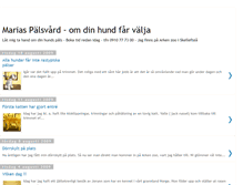 Tablet Screenshot of mariaspalsvard.blogspot.com