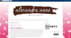 Desktop Screenshot of alexandraannemua.blogspot.com