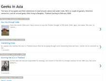 Tablet Screenshot of geeksinasia.blogspot.com