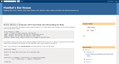 Desktop Screenshot of flakrat.blogspot.com