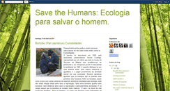 Desktop Screenshot of ecologiaparasalvarohomem.blogspot.com